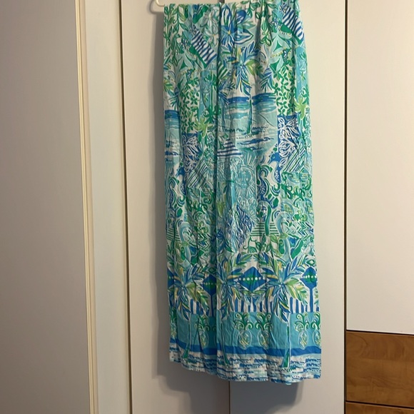 Lilly Pulitzer flowy beach pants NWT XL - Picture 3 of 3